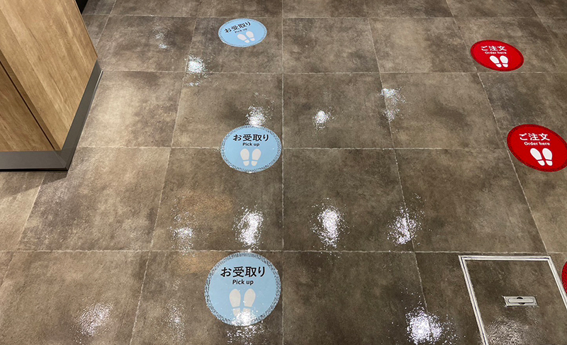 さまざまな素材への施工事例 3